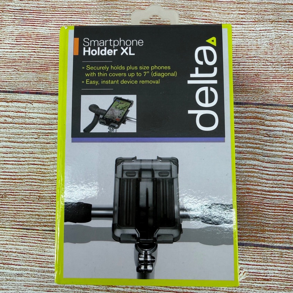 Delta Smartphone Holder XL Bike Mount for Plus Size Phones up to 7 Inch Screen